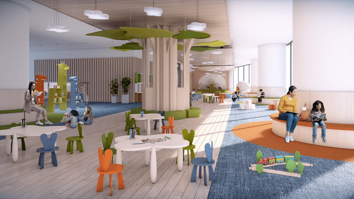 Kids' Club – indoor children's play area