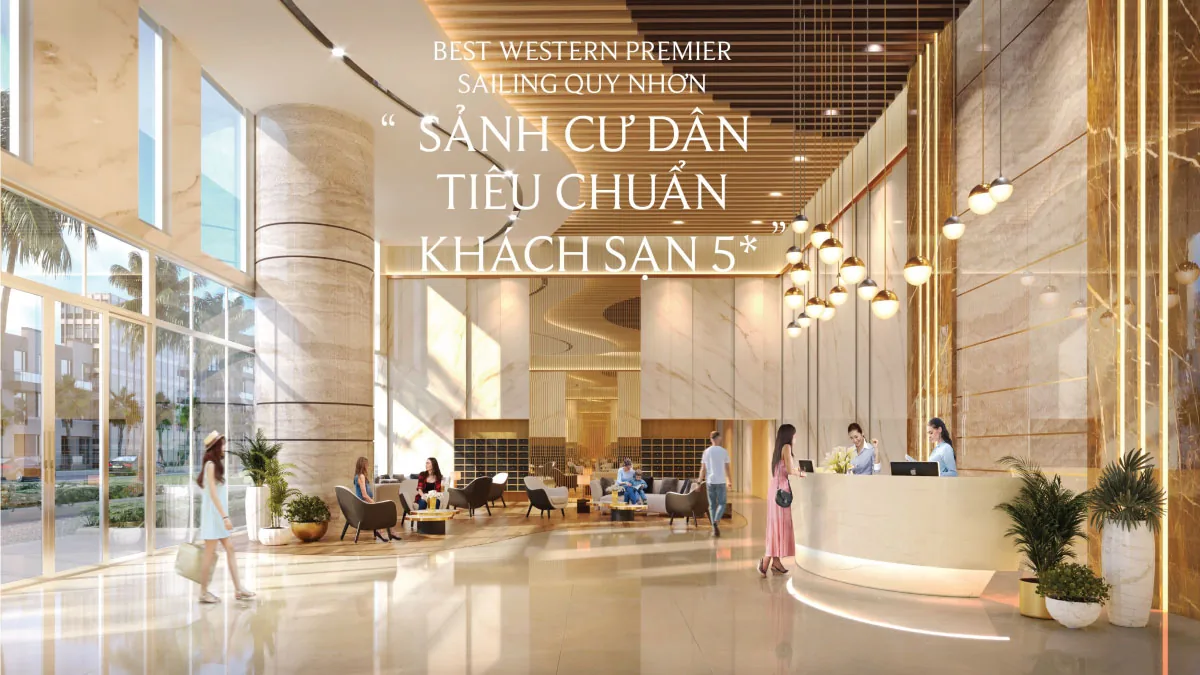 5-star hotel-standard residents' lobby